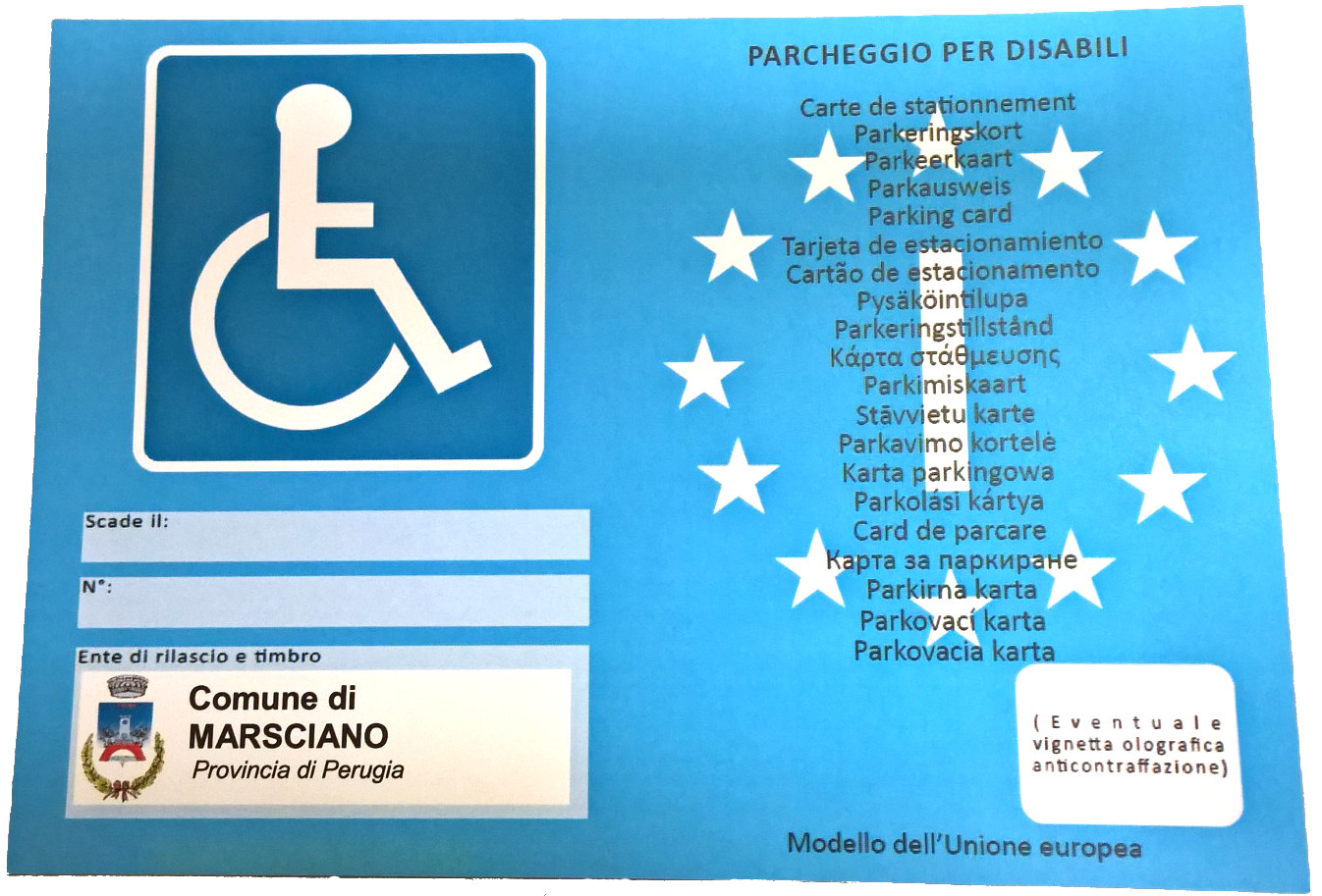 Contrassegni Per Parcheggio Dei Disabili Da Cambiare Entro Settembre