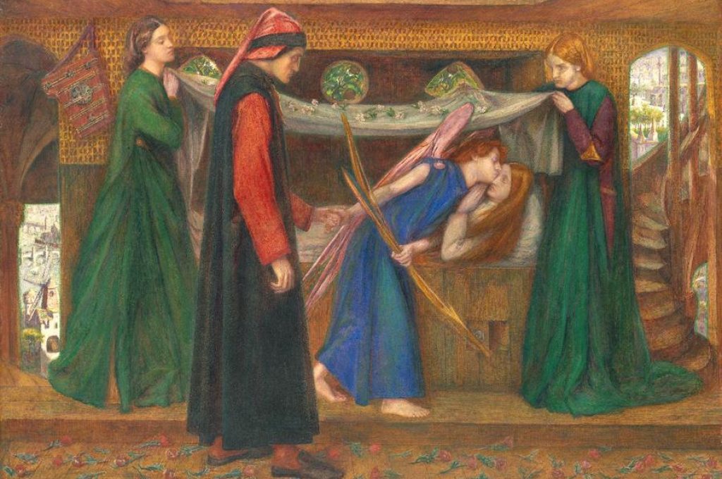 Dante's Dream at the Time of the Death of Beatrice 1856 Dante Gabriel Rossetti 1828-1882 Bequeathed by Beresford Rimington Heaton 1940 http://www.tate.org.uk/art/work/N05229