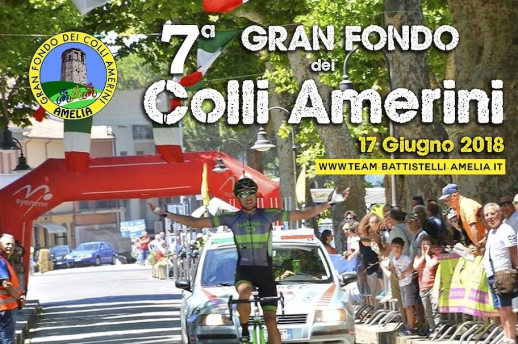 Granfondo dei Colli Amerini 17062018 locandina