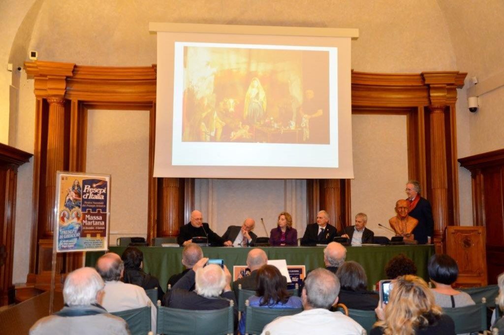 Presepi di Massa Martana presentazione a Roma