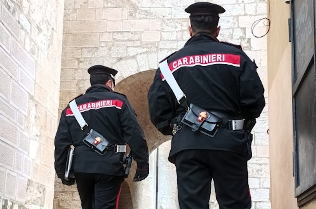 carabinieri a piedi