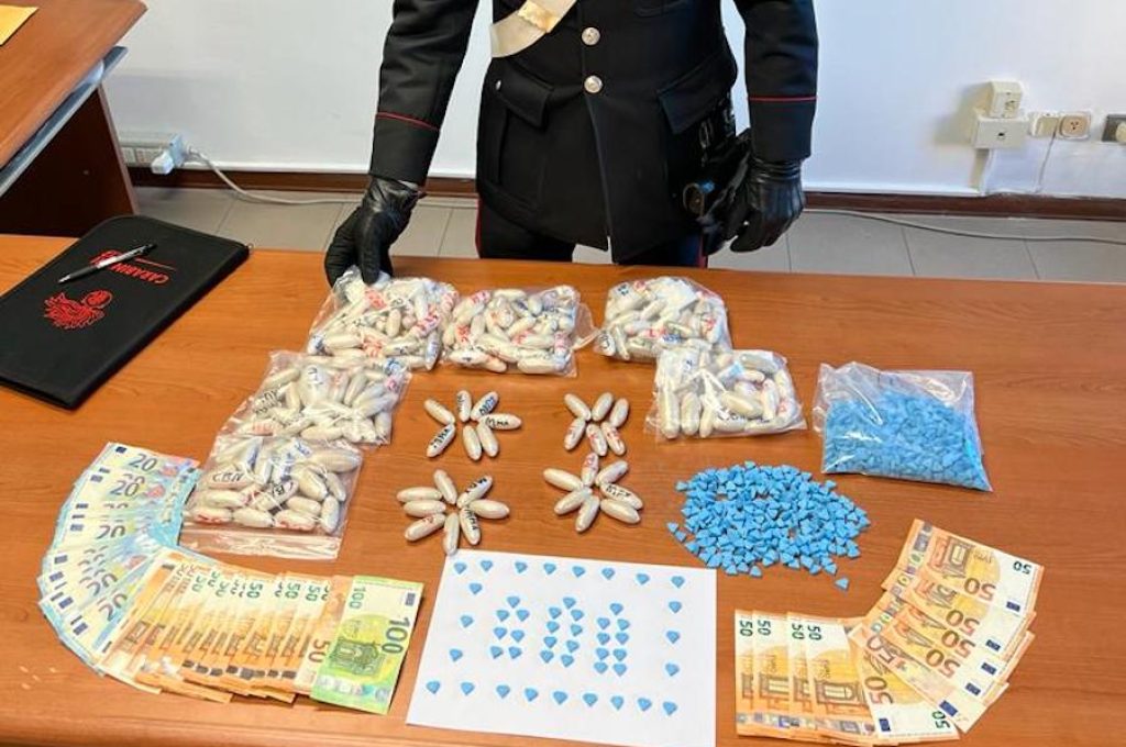 droga sequestro carabinieri