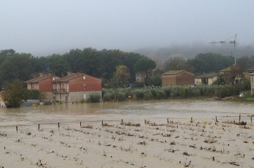 L'alluvione a Todi