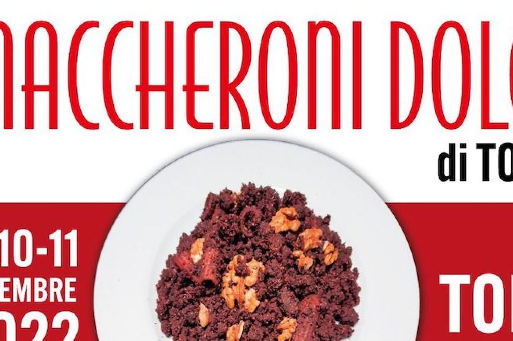 maccheroni dolci slow food