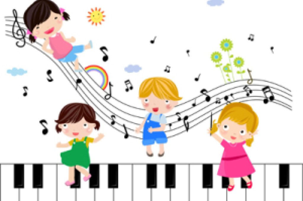Children playing Musical