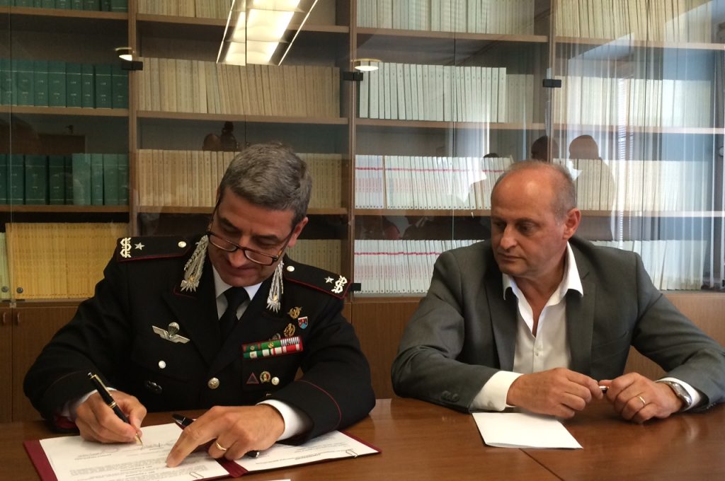 ospedale terni carabinieri firma convenzione