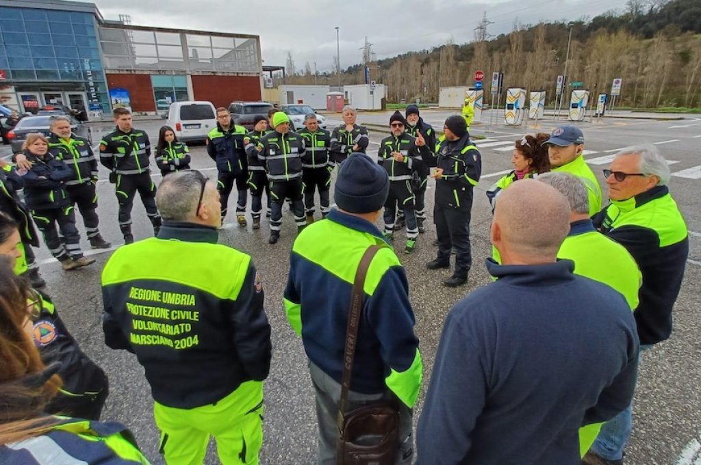 protezione civile mobilitata